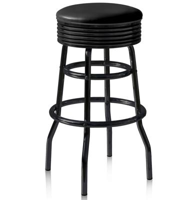 Barkruk BS-29-77 - Volledig Zwart