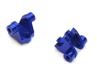 Integy Billet Machined Alloy Rear Axle Mount for Traxxas TRX-4 Scale & Trail Crawler (C27969BLUE)