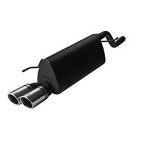 Ulter Sport uitlaat passend voor Opel Corsa D HB 1.0i 44kW/1.2i 59kW/1.4i 66kW 2006- 2x 70mm US12022670RS - thumbnail