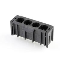 Molex 431600304 Male header, inbouw (standaard) Totaal aantal polen: 4 Inhoud: 1 stuk(s) Tray