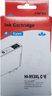 Huismerk HP 953XL cartridge cyaan