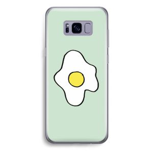 Spiegelei: Samsung Galaxy S8 Plus Transparant Hoesje