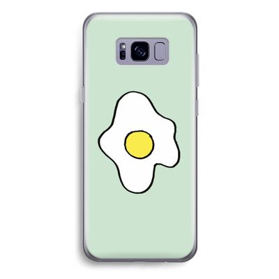 Spiegelei: Samsung Galaxy S8 Plus Transparant Hoesje