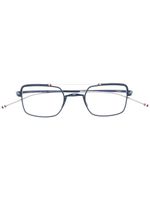 Thom Browne Eyewear lunettes à monture carrée - Bleu - thumbnail