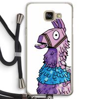 Lama: Samsung Galaxy A5 (2016) Transparant Hoesje met koord