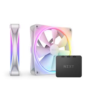 NZXT F140 RGB DUO Twin Pack Computer behuizing Ventilator 14 cm Wit 2 stuk(s)