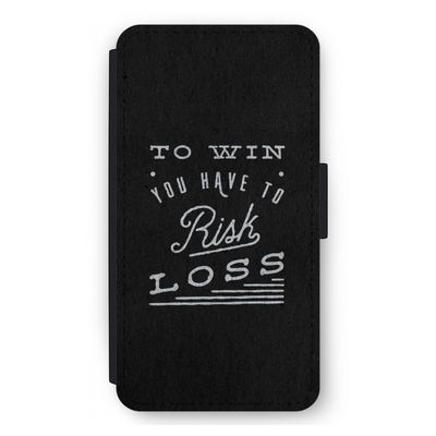 Risk loss: iPhone 12 mini Flip Hoesje
