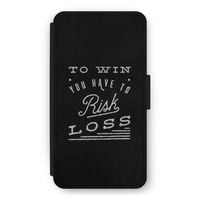 Risk loss: iPhone 12 mini Flip Hoesje