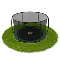 Avyna Pro-Line Flatlevel Trampoline met Veiligheidsnet - ø 245 cm (8ft) - Groen