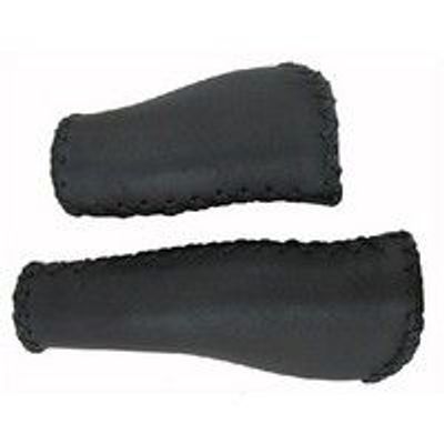 Velo handvat leer ergo 92/135mm zwart
