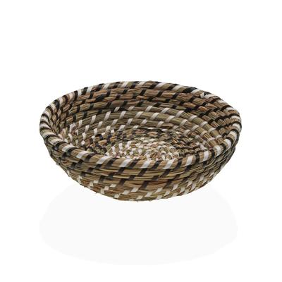 Mand Versa Textiel Waterhyacint 25 x 8 x 25 cm