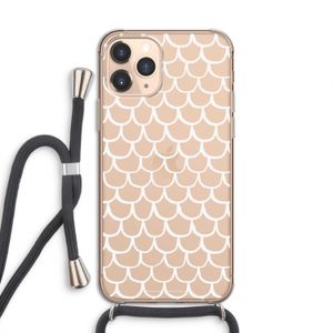 Dakpannetjes: iPhone 11 Pro Transparant Hoesje met koord