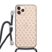 Dakpannetjes: iPhone 11 Pro Transparant Hoesje met koord