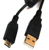 USB Kabel - compatibel met o.a. Panasonic K1HA14AD0001 - thumbnail