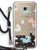 Fantasiewereld: Samsung Galaxy A5 (2017) Transparant Hoesje met koord