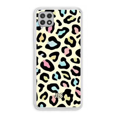 Leopard pattern: Samsung Galaxy A22 4G Transparant Hoesje