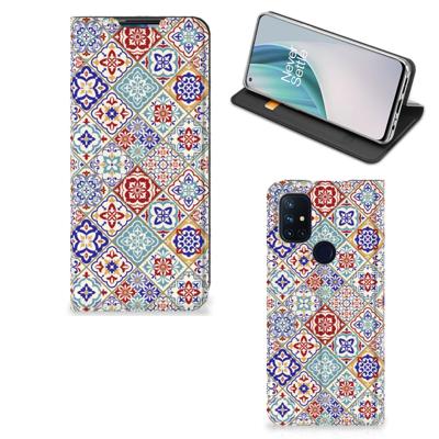 OnePlus Nord N10 5G | Standcase | Tiles Color OnePlus Nord N10 5G | Standcase | Tiles Color
