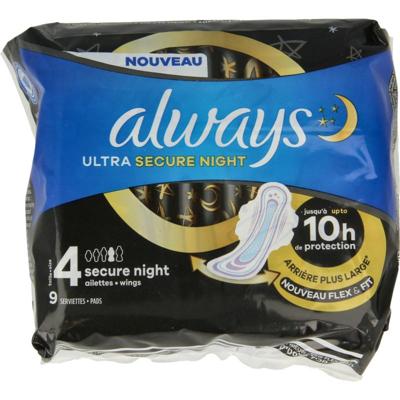Always Maandverband ultra secure nacht Always Maandverband ultra secure nacht