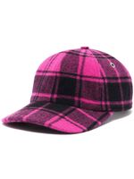 AMI Paris casquette à carreaux - Rose