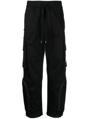 Ports V pantalon cargo à lien de resserrage - Noir