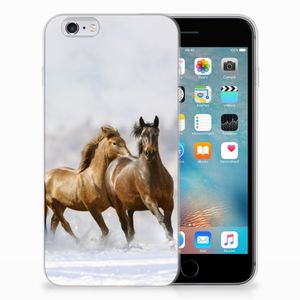 Apple iPhone 6 | 6s TPU Hoesje Paarden