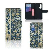 Honor 20 Pro Hoesje Beige Flowers Honor 20 Pro Hoesje Beige Flowers