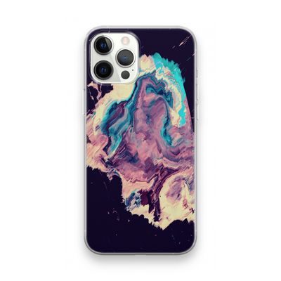 Cosmic Silence: iPhone 12 Pro Max Transparant Hoesje