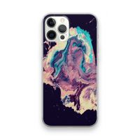 Cosmic Silence: iPhone 12 Pro Max Transparant Hoesje