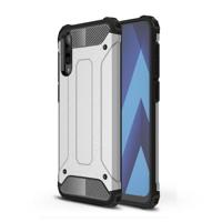 Magic Armor TPU + PC combinatie Case voor Galaxy A50 (zilver)