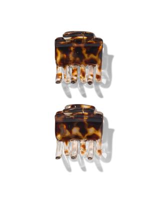 HEMA Haarklemmen schildpad 4cm - 2 stuks