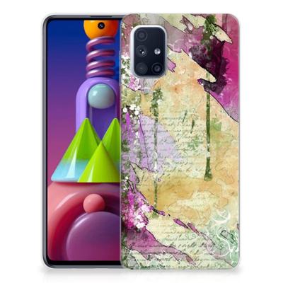 Smartphone hoesje Samsung Galaxy M51 Letter Painting Smartphone hoesje Samsung Galaxy M51 Letter Painting