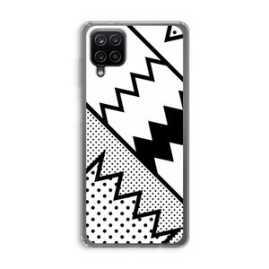 Pop Art #5: Samsung Galaxy A12 Transparant Hoesje
