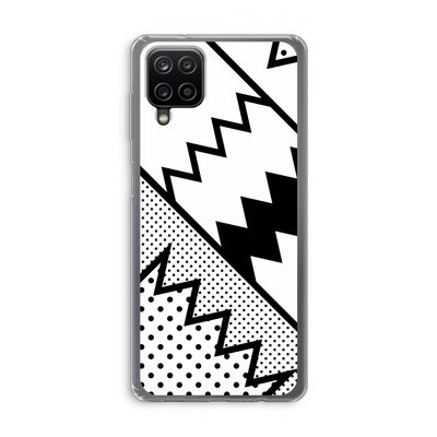 Pop Art #5: Samsung Galaxy A12 Transparant Hoesje