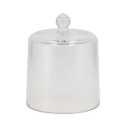 Decoratie stolp klein - transparant glas - D13 x H16 cm - cloche stolpen