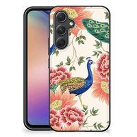 Dierenprint Telefoonhoesje voor Samsung Galaxy A54 Pink Peacock