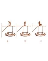 Gardenbord roest assorti l35b2h33cm - Esschert design