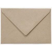 Envelop papicolor ea5 156x220mm kraft grijs | 75 stuks