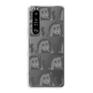 Cats: Sony Xperia 1 III Transparant Hoesje