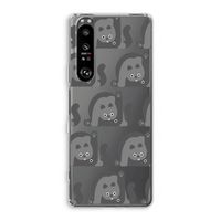 Cats: Sony Xperia 1 III Transparant Hoesje