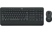 Logitech MK545 Advanced toetsenbord RF Draadloos US International Zwart