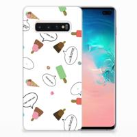 Samsung Galaxy S10 Plus | Siliconen Case | IJsjes