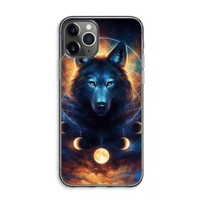 Wolf Dreamcatcher: iPhone 11 Pro Max Transparant Hoesje