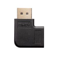 LINDY 41333 DisplayPort Adapter [1x DisplayPort bus - 1x DisplayPort stekker] Zwart - thumbnail