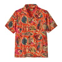 Patagonia Tidal Threads Camp T-shirt Heren Wrasse: Pollinator Orange M