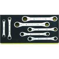 Stahlwille 96838751 TCS 25/7 Ringsleutel met ratelset Sleutelbreedte (metrisch) 8 - 19 mm