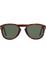 Persol lunettes de soleil à monture ronde - Marron - thumbnail