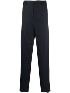 A.P.C. pantalon en laine à coupe fuselée - Bleu