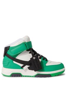 Off-White baskets montantes Out of Office - Vert
