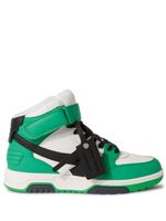 Off-White baskets montantes Out of Office - Vert
