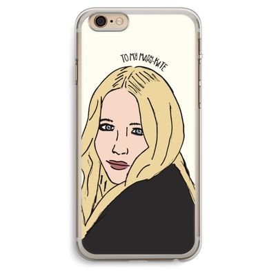 Mary Kate: iPhone 6 Plus / 6S Plus Transparant Hoesje